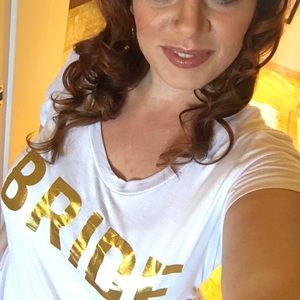 BRIDE white tee